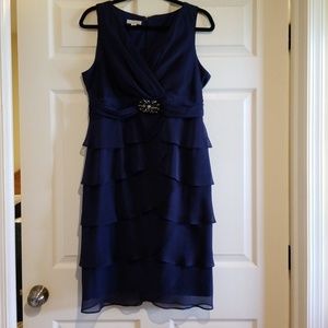 Stunning Deep Blue Dress